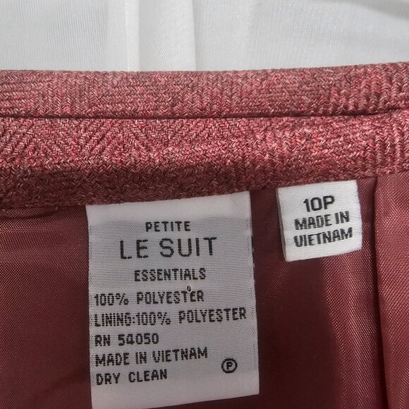 Le Suit Skirt Pink Coquette Twee Retro Pleated 10P - Picture 7 of 8